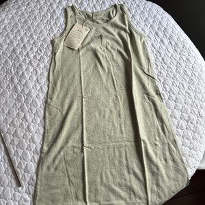 Earth Creations Clay Died Hemp/Cotton Tank Dress Size Medium